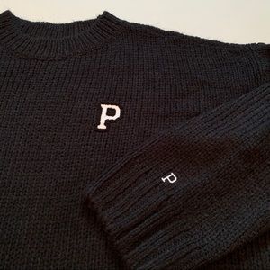 Black V.S. PINK sweater